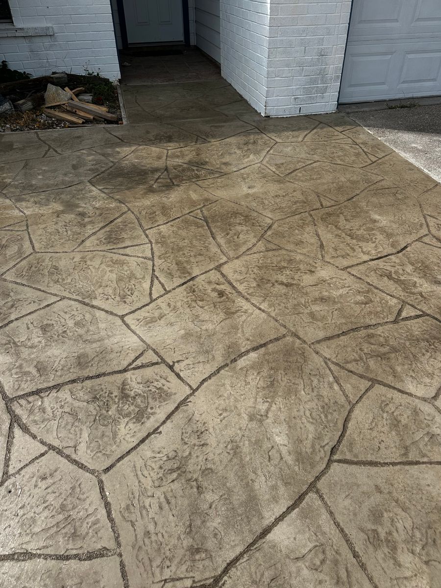 Concrete Flatwork for Keen Decorative Concrete in Corpus Christi, TX