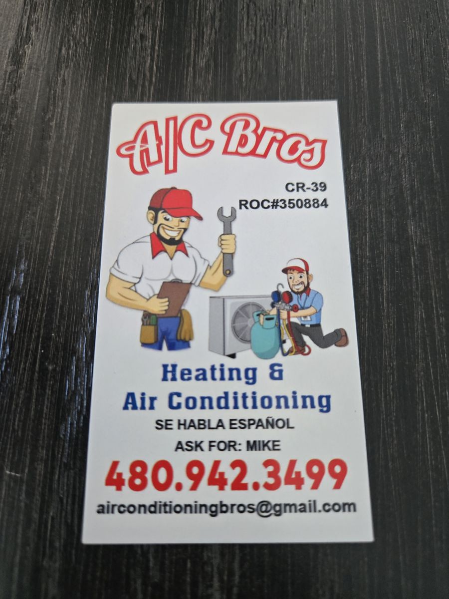 HVAC Repair Services for A/C Bros in New River, AZ
