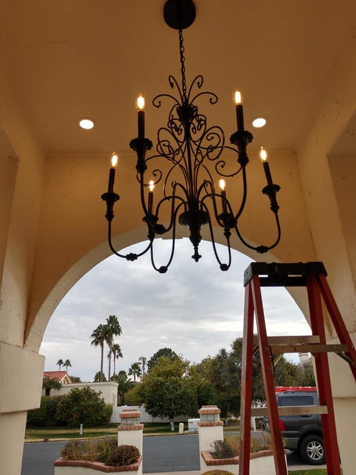 Lighting Installation and Repairs for R&M Electric in Gilbert, AZ
