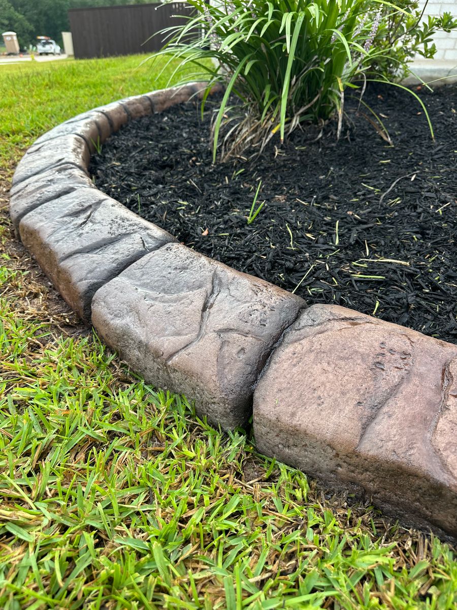 Landscape Border Systems for Texas Curb N Borders in Houston, TX