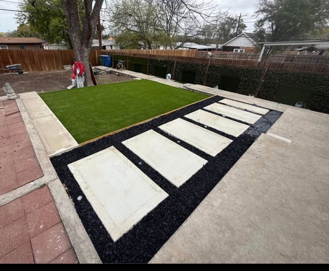 Turf Installation for Creative Edge Co. in San Antonio, TX