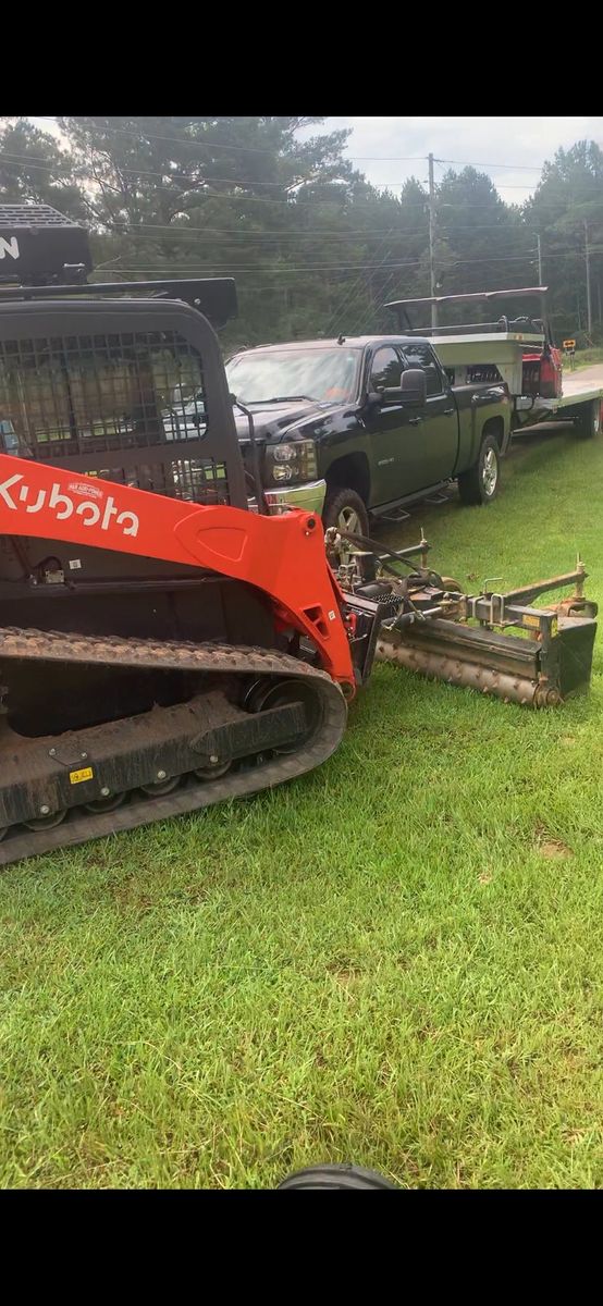 Skid Steer Work for Polasini Land Development in Starkville, MS
