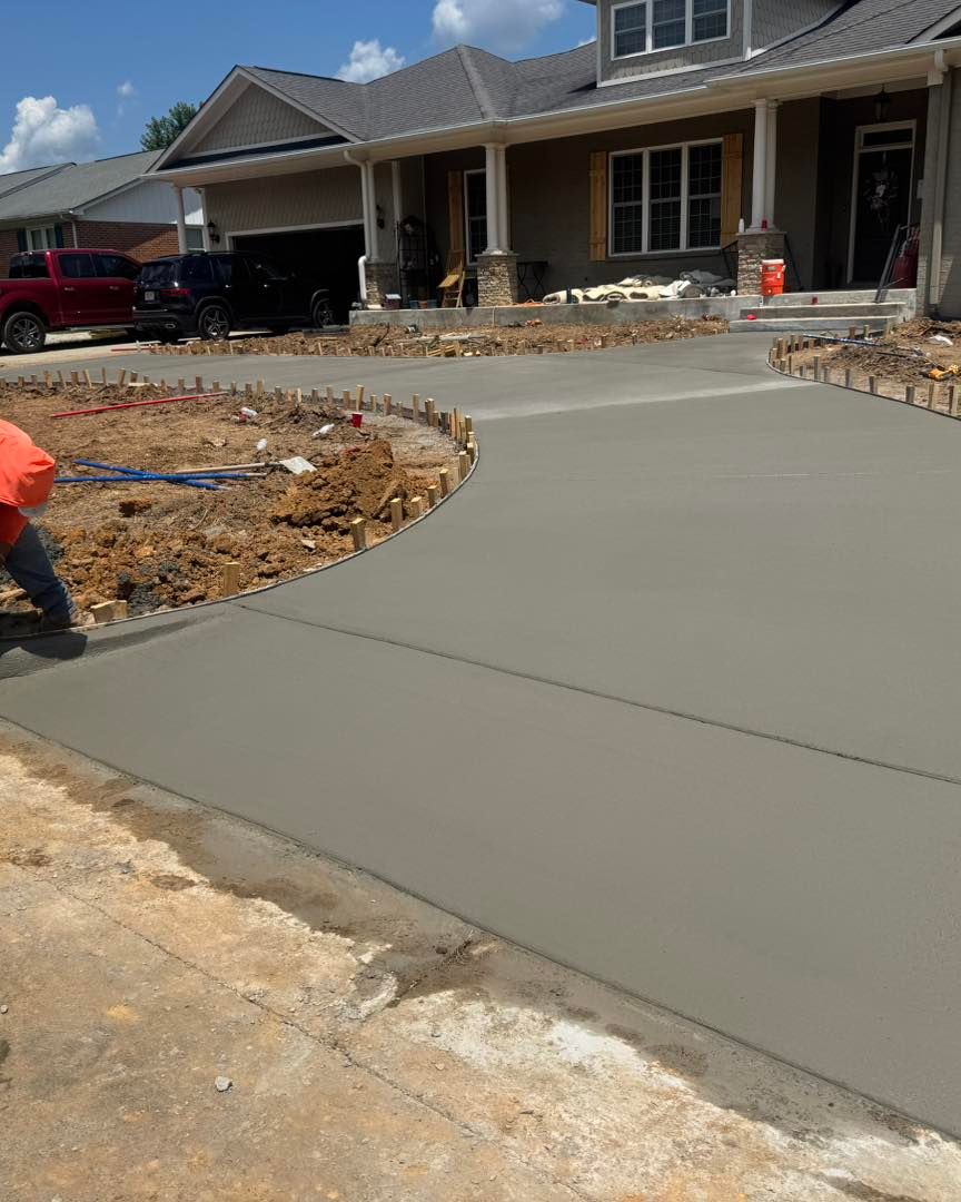 Sidewalk Installation for Tavarez Designs LLC in Huntsville, AL