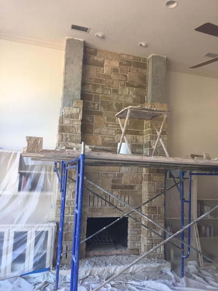 Fireplace Installation for Ramos Masonry & Concrete Construction LLC in Clyde, TX