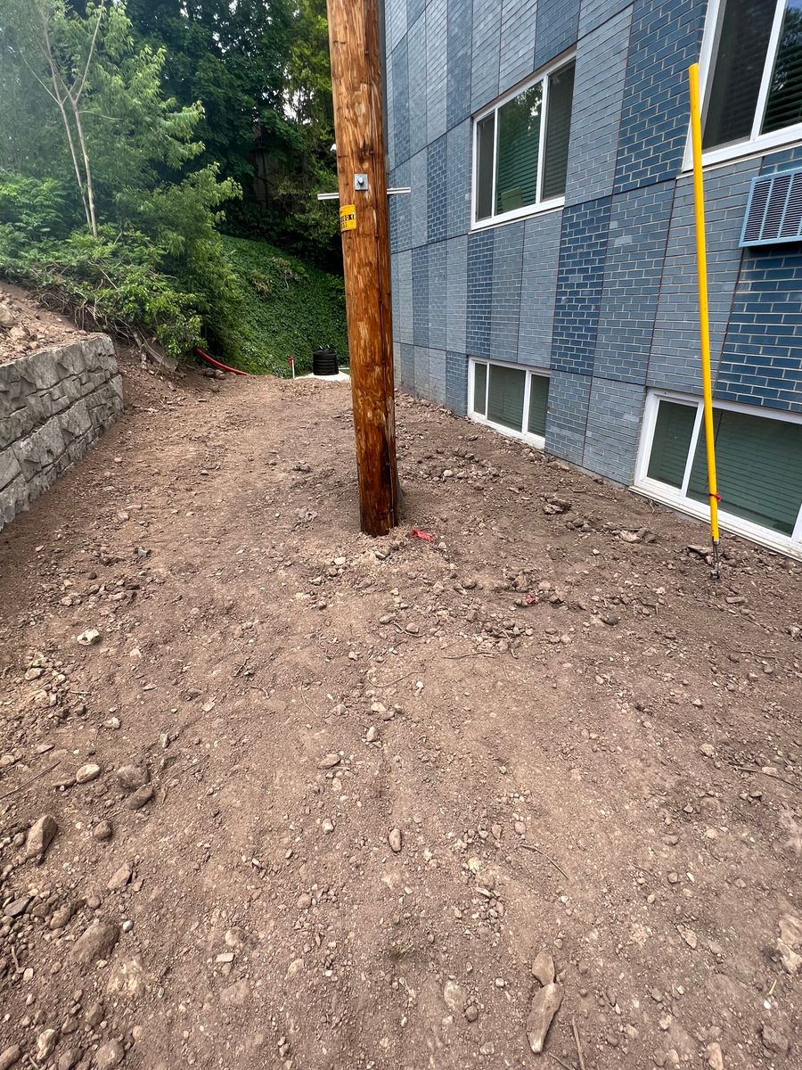 Site Preparation for Double C Plumbing & Excavation in Tremonton, UT
