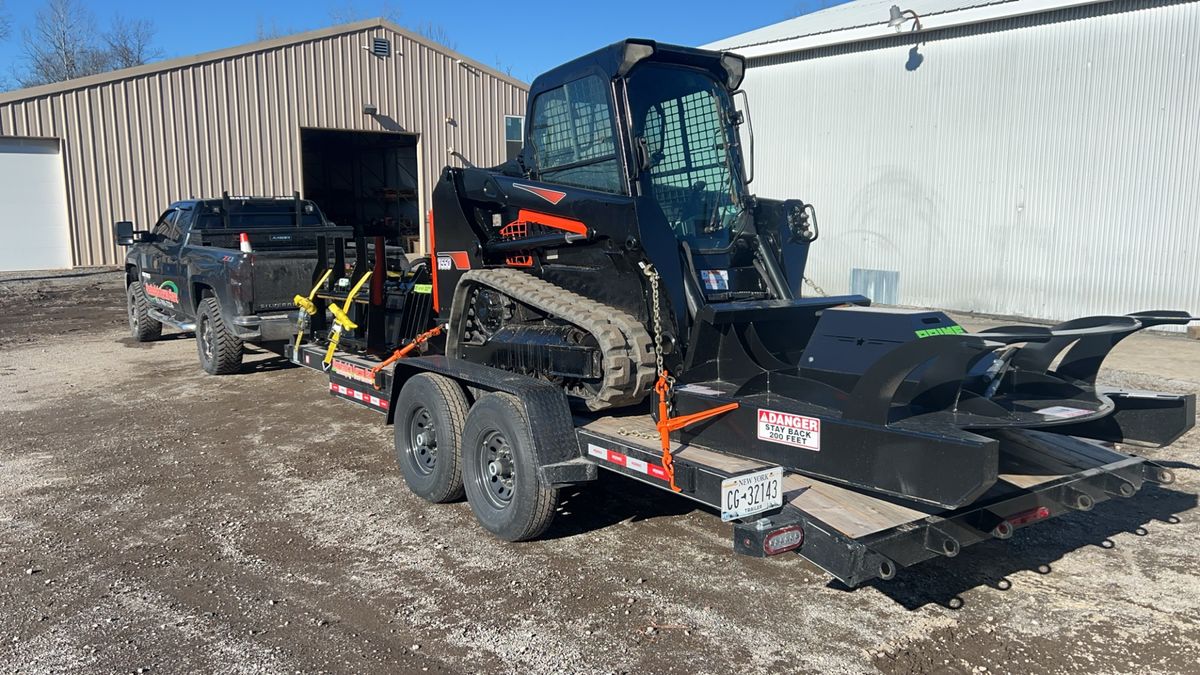 Land clearing - Brush hogging for Denicola’s Lawn Care in Oxbow,  NY