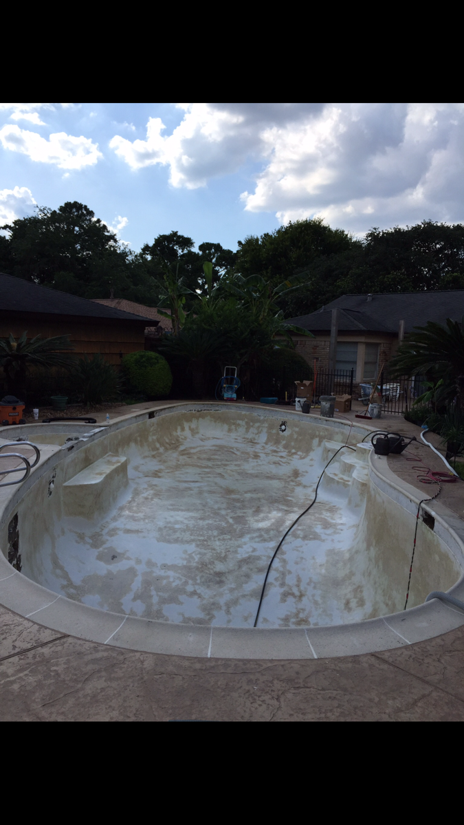 Pool Remodels for Texas Curb N Borders in Houston, TX
