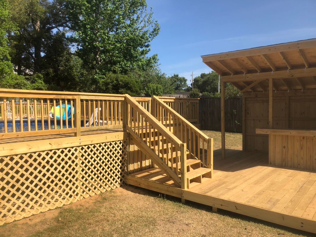 Carpentry for JPH Builders Inc. in Milton, FL