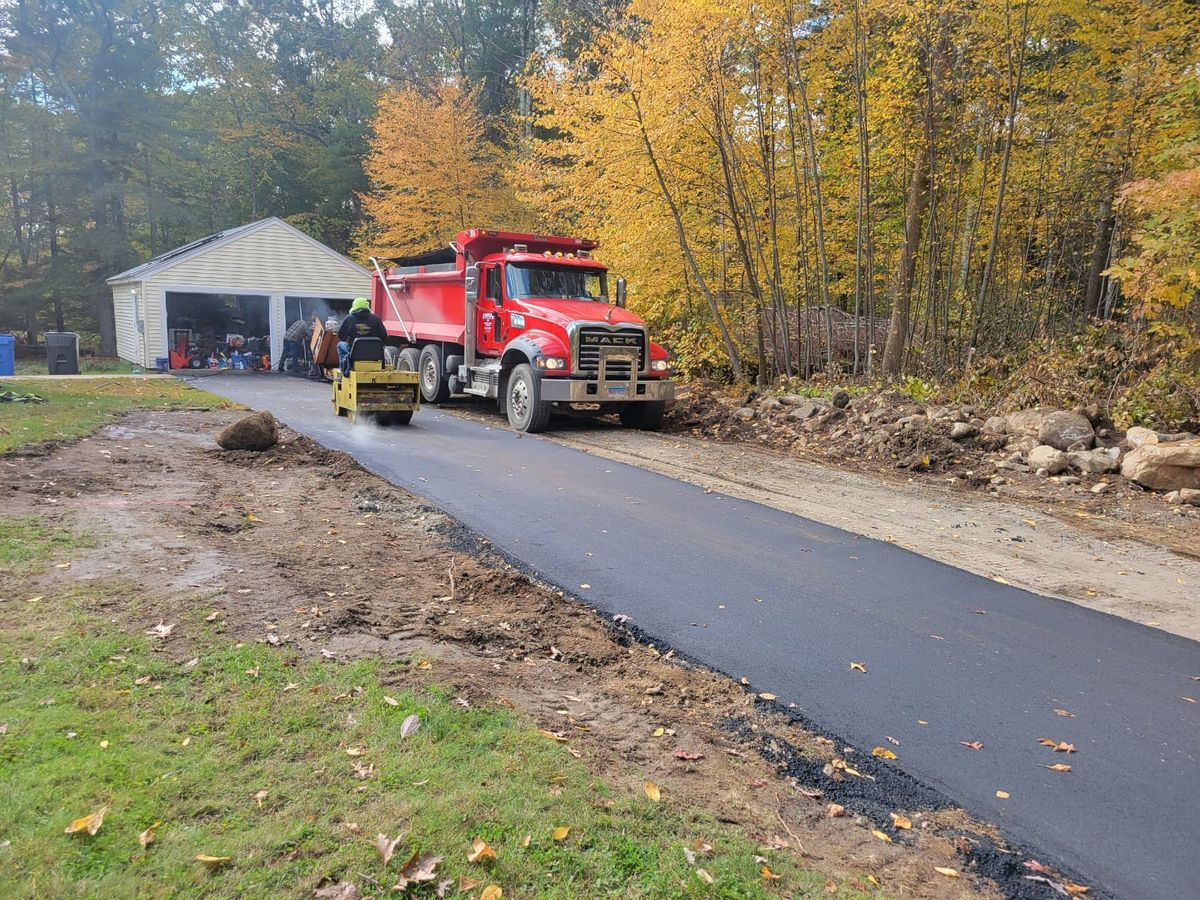 Asphalt Installation for AM Sealers in Griswold, CT
