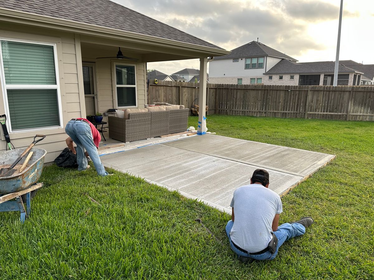 Pool & Patio Restoration for Texas Curb N Borders in Houston, TX