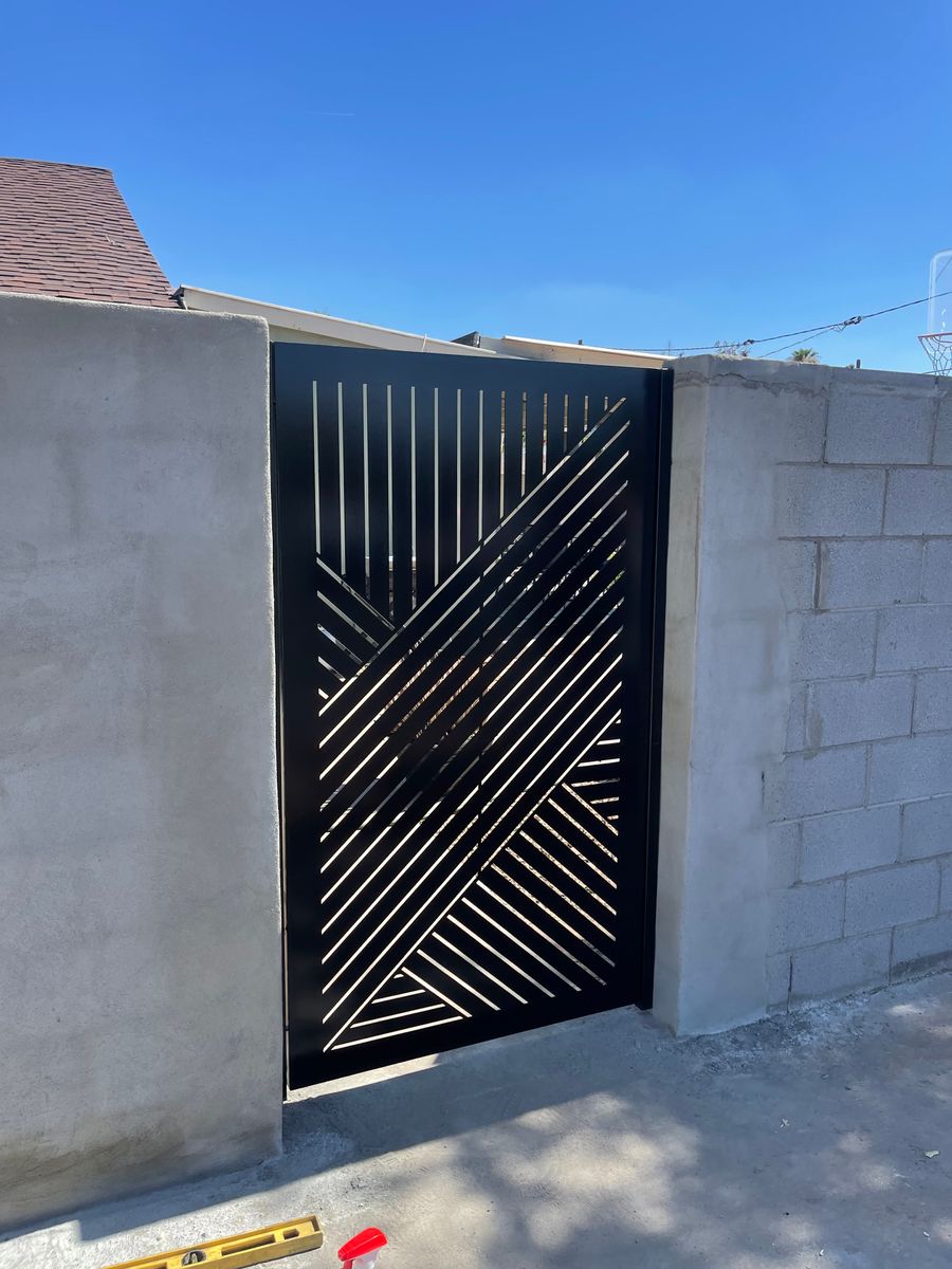 Man Gates for Metal Art Deco in Glendale,  AZ