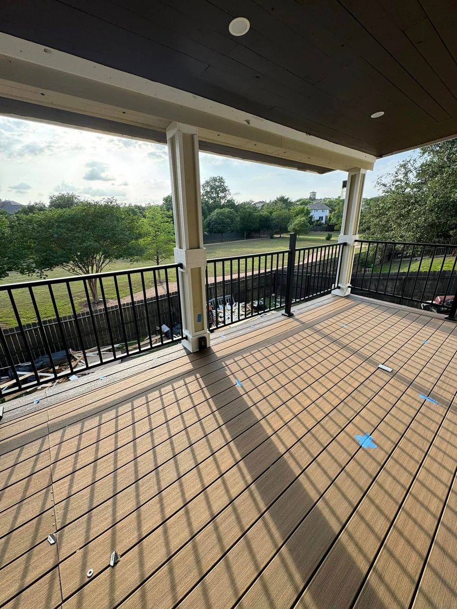 Deck & Patio Installation for Solano’s Construction in Houston, TX
