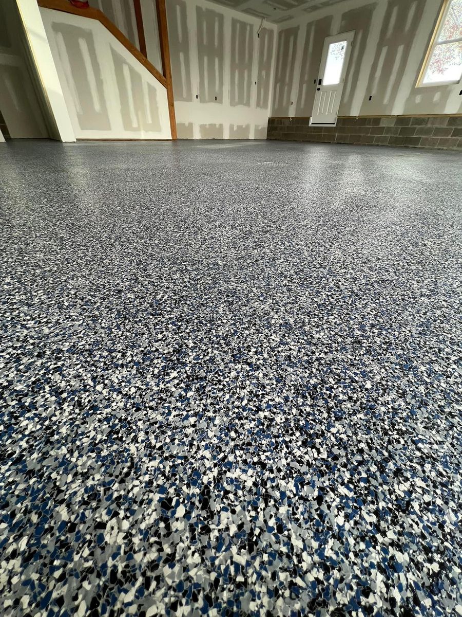 Epoxy Floor Coatings for Texas Curb N Borders in Houston, TX