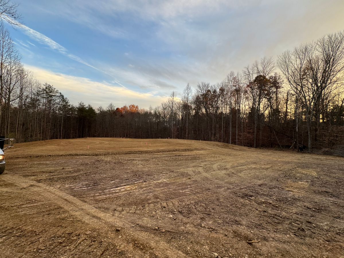 Site Preparation for Strange Excavating & Utilities in Lenoir City, TN