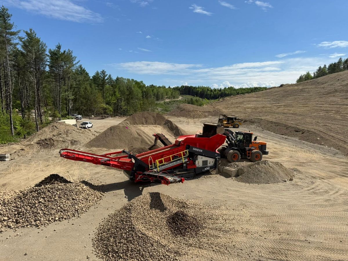 Material Supply & Deliveries for Gardner Road Company in Winn, ME