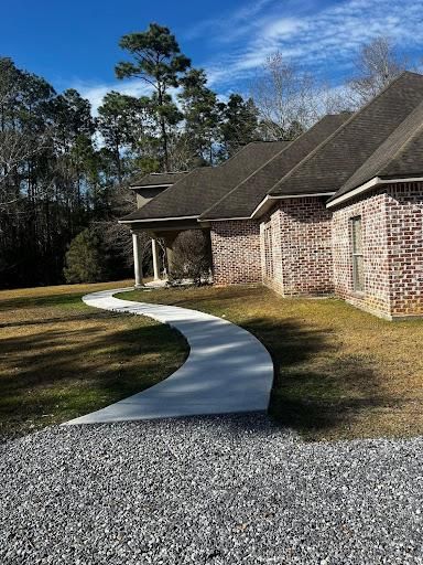 Walkways Installations for Gonzales Construction in Picayune, MS
