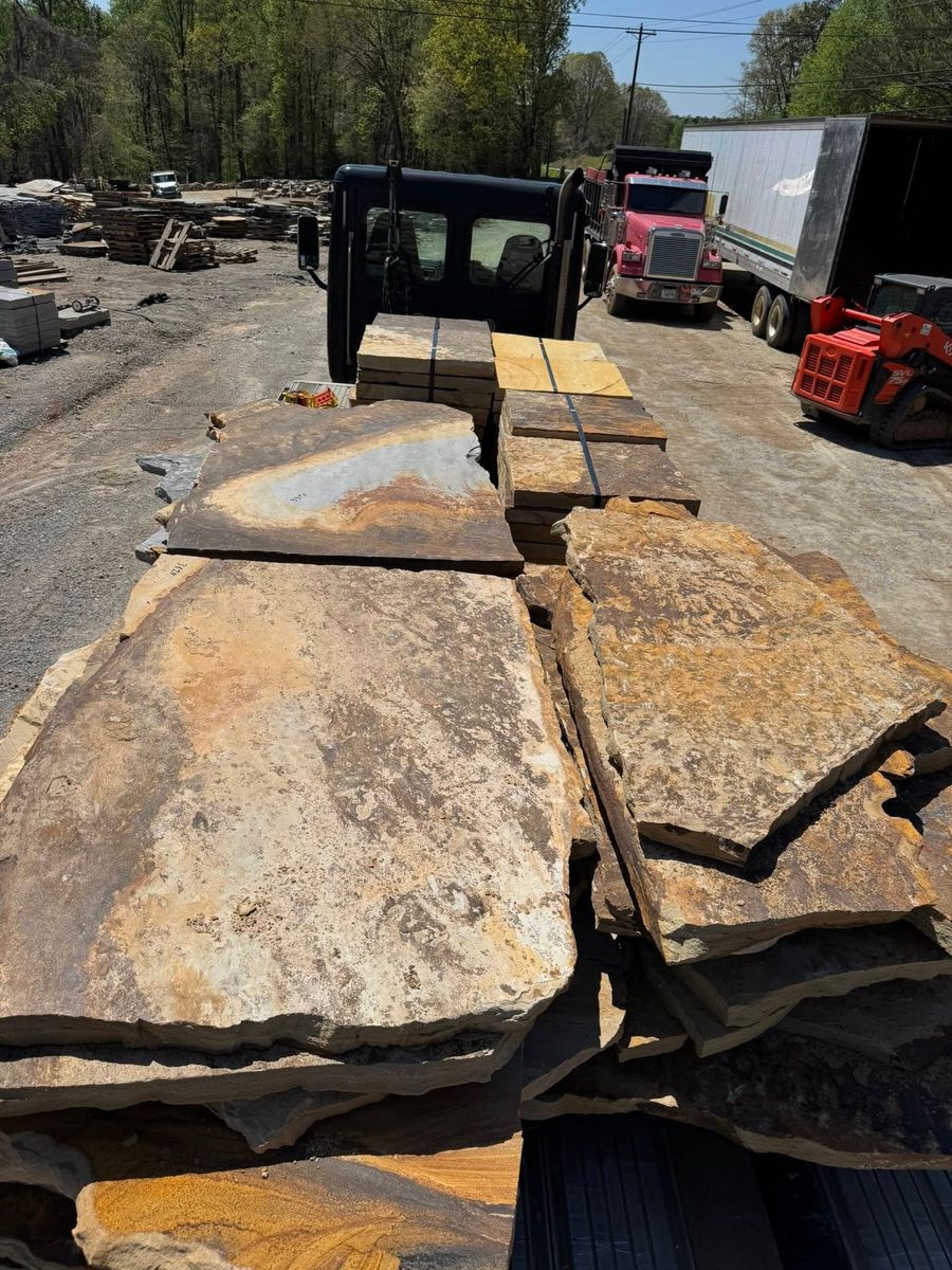 Natural Stone Step Treds for Stone Trade Of North Georgia in Cherokee County, GA