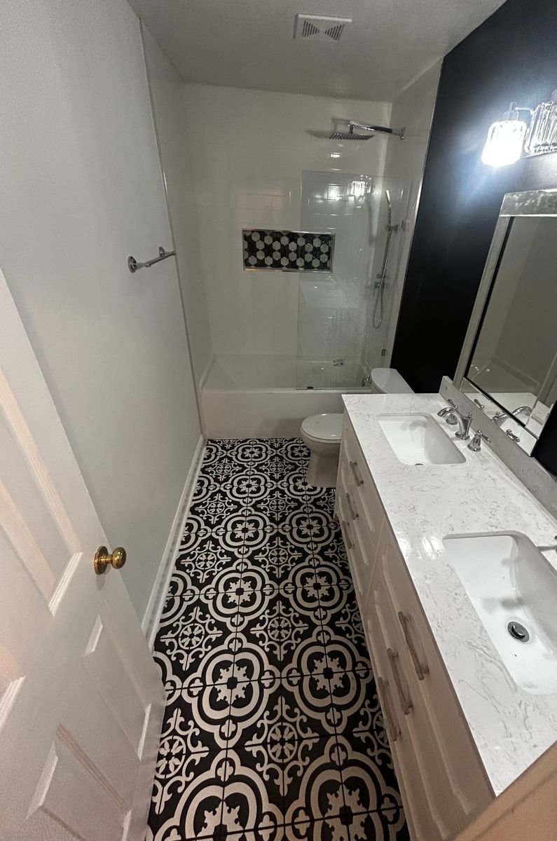 Bathroom Renovation for Simmons Construction in Starkville, MS