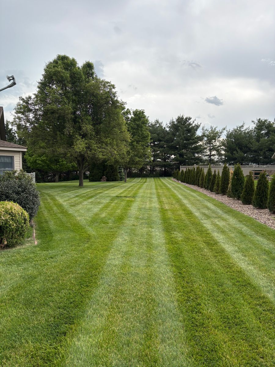 Mowing for Byers Premier Landscapes in Chambersburg, PA