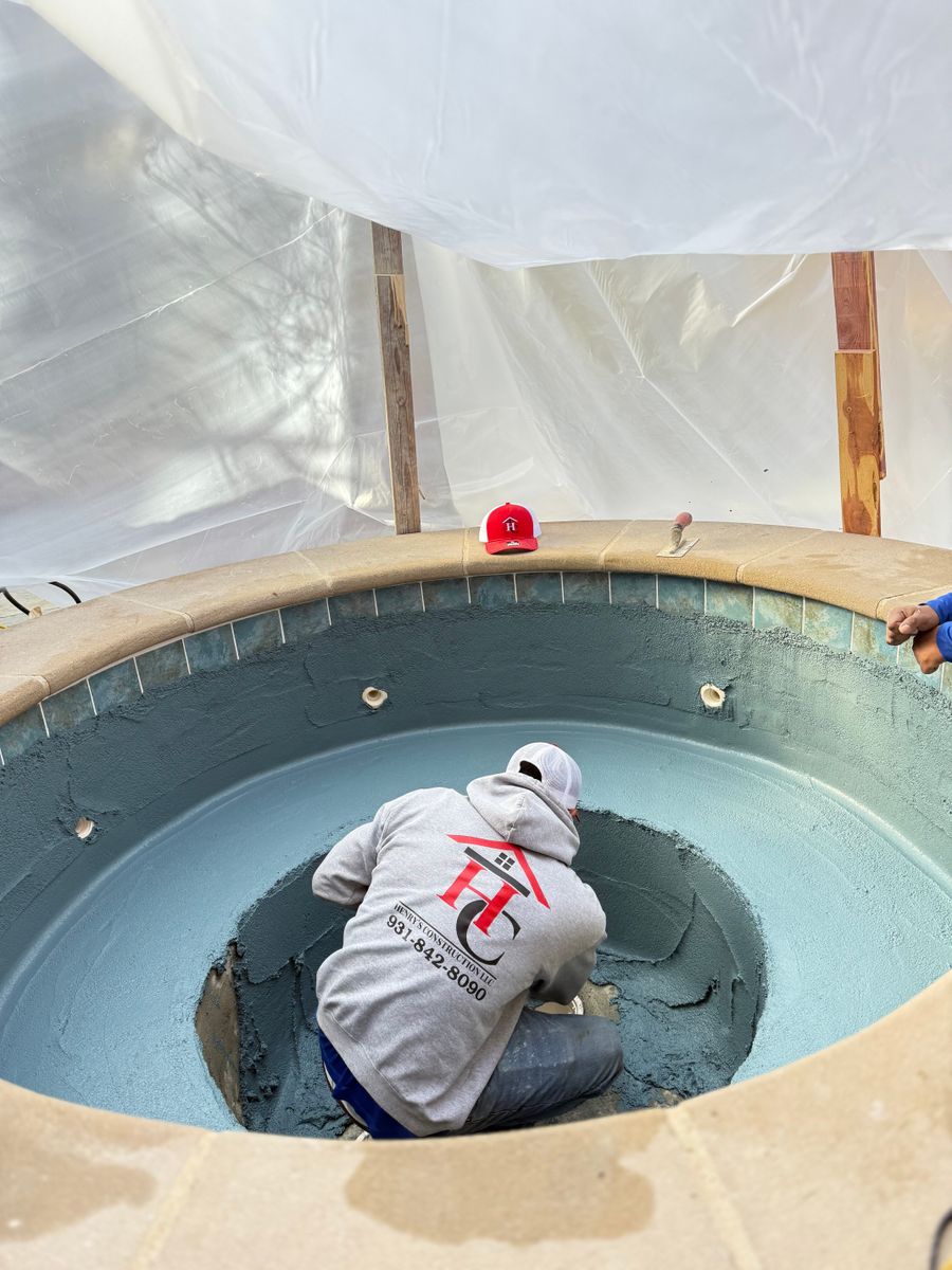 Concrete for Henry's Construction in Nashville, TN