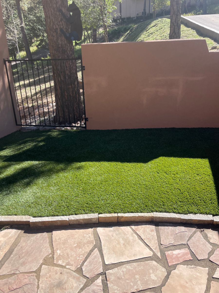 Mowing for G&B Yard Service in Ruidoso Downs, NM