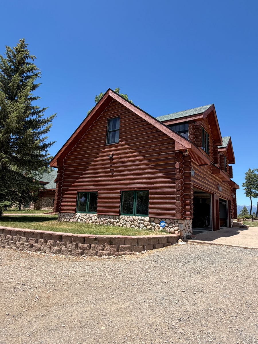 Log Cabin Restoration for Mountain Home Paint & Stain in Pagosa Springs, CO