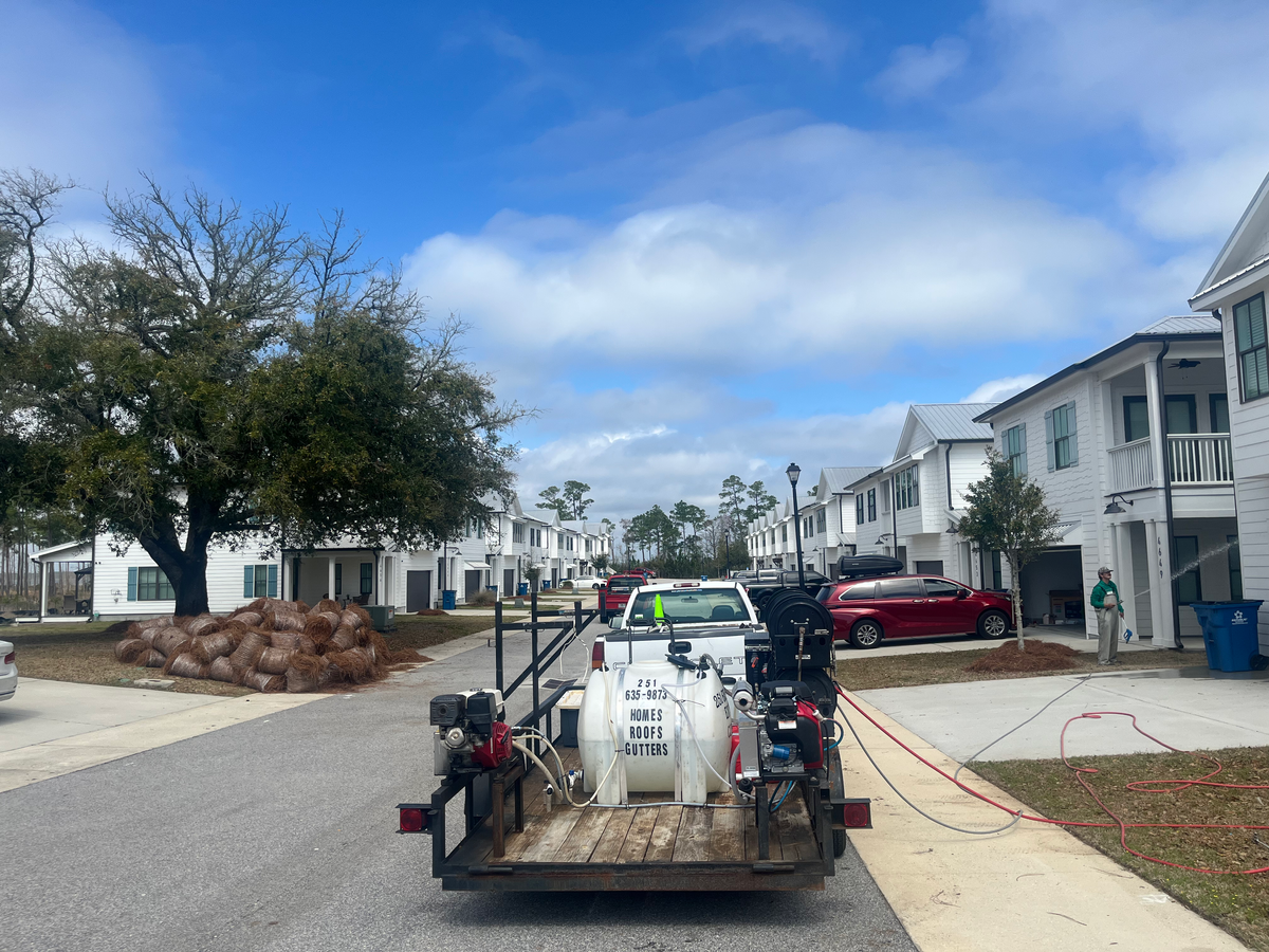 Pressure Washing for All-Star Lawn Care & Soft Washing in Mobile, AL