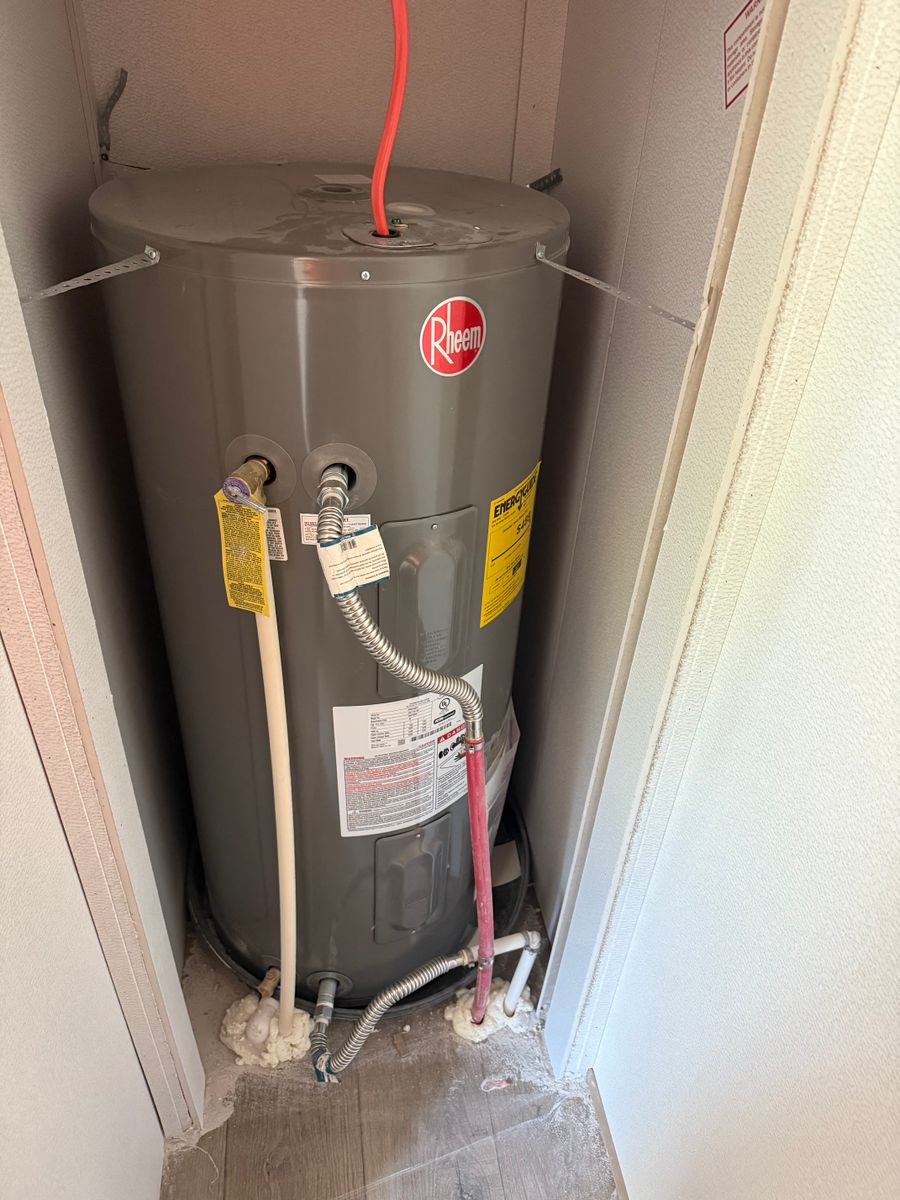 Water Heater Installation for Hunts Plumbing INC in Maxton, NC