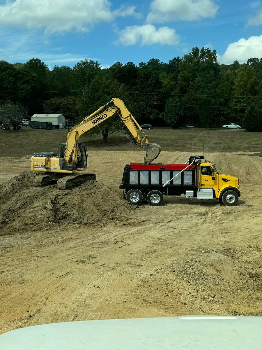 Site Preparation for Hann Land Development in Lindale, GA