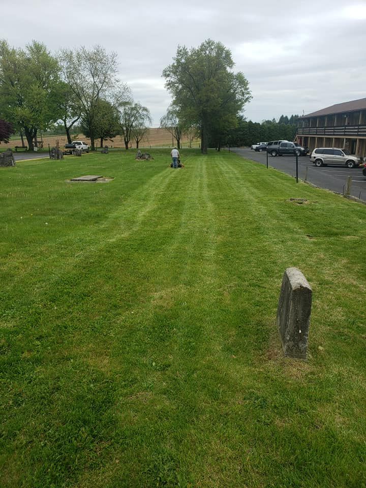 Mowing for Jonathan A. Henne Property Services. in Hamburg, PA