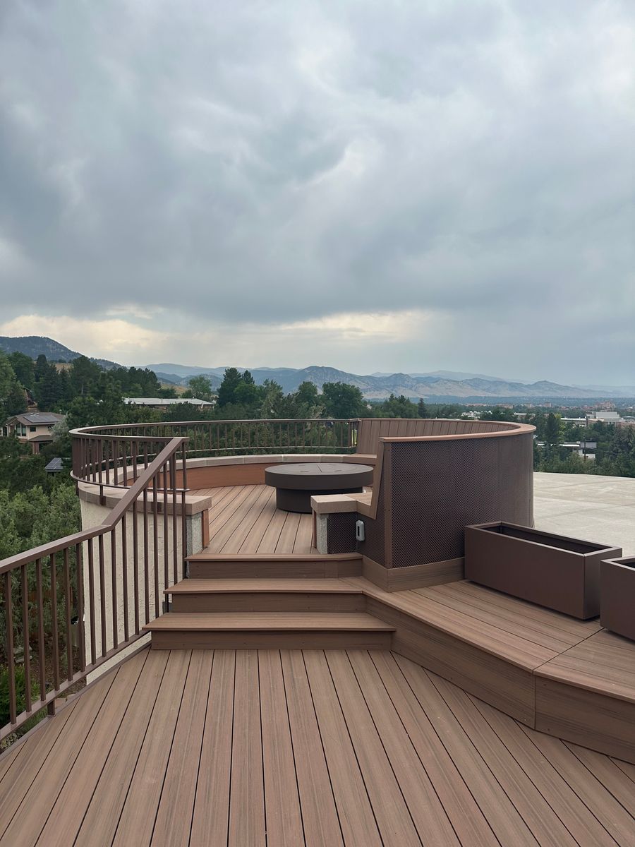 Decks and Railings for D & D Builders in Boulder, CO