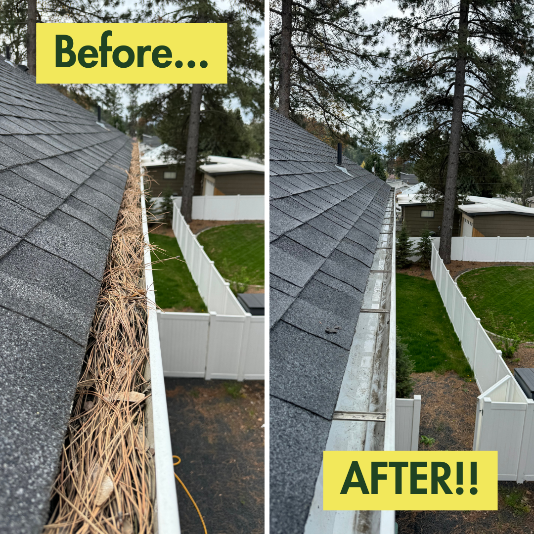 Gutter Cleaning and Maintenance for Swift Serve in Coeur d'Alene, ID