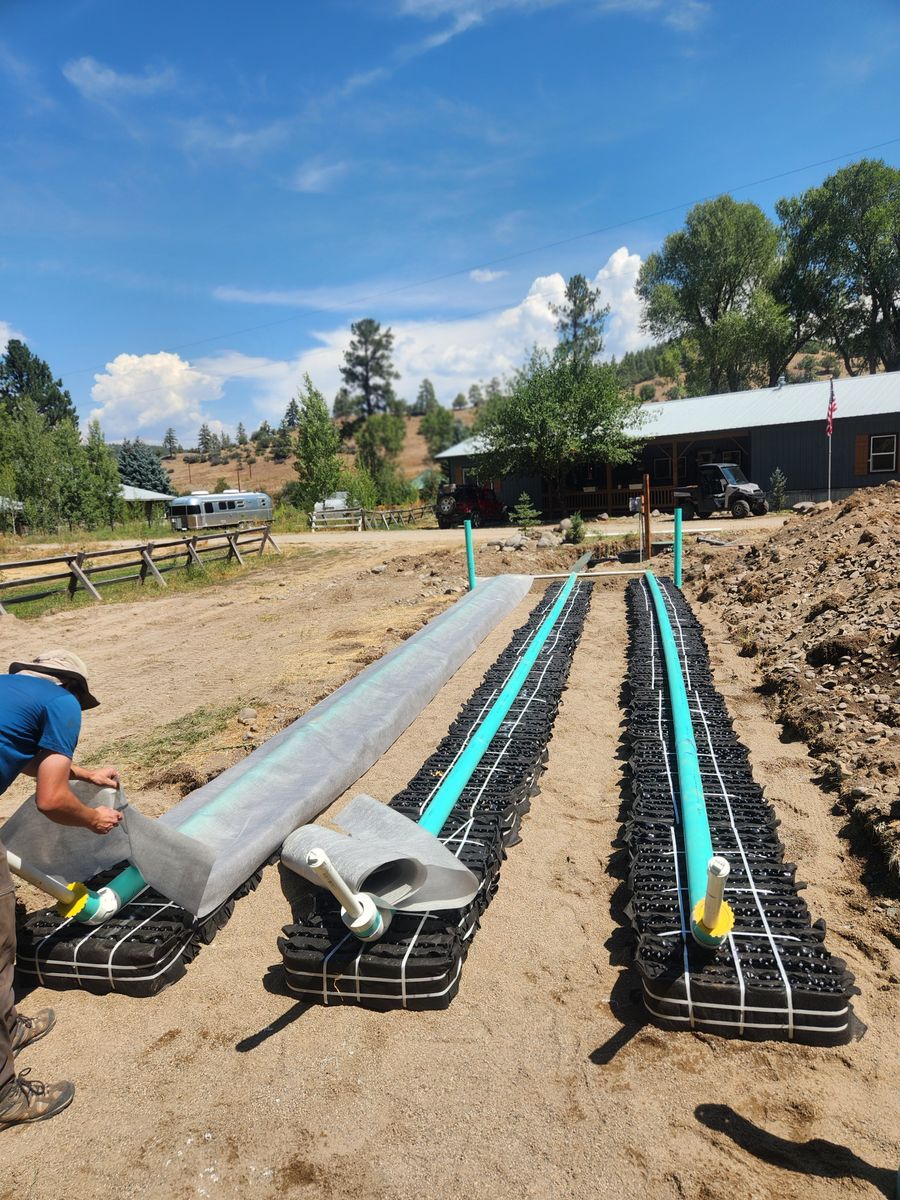 Site Preparation for Markham Septic & Excavation in Pagosa Springs, CO