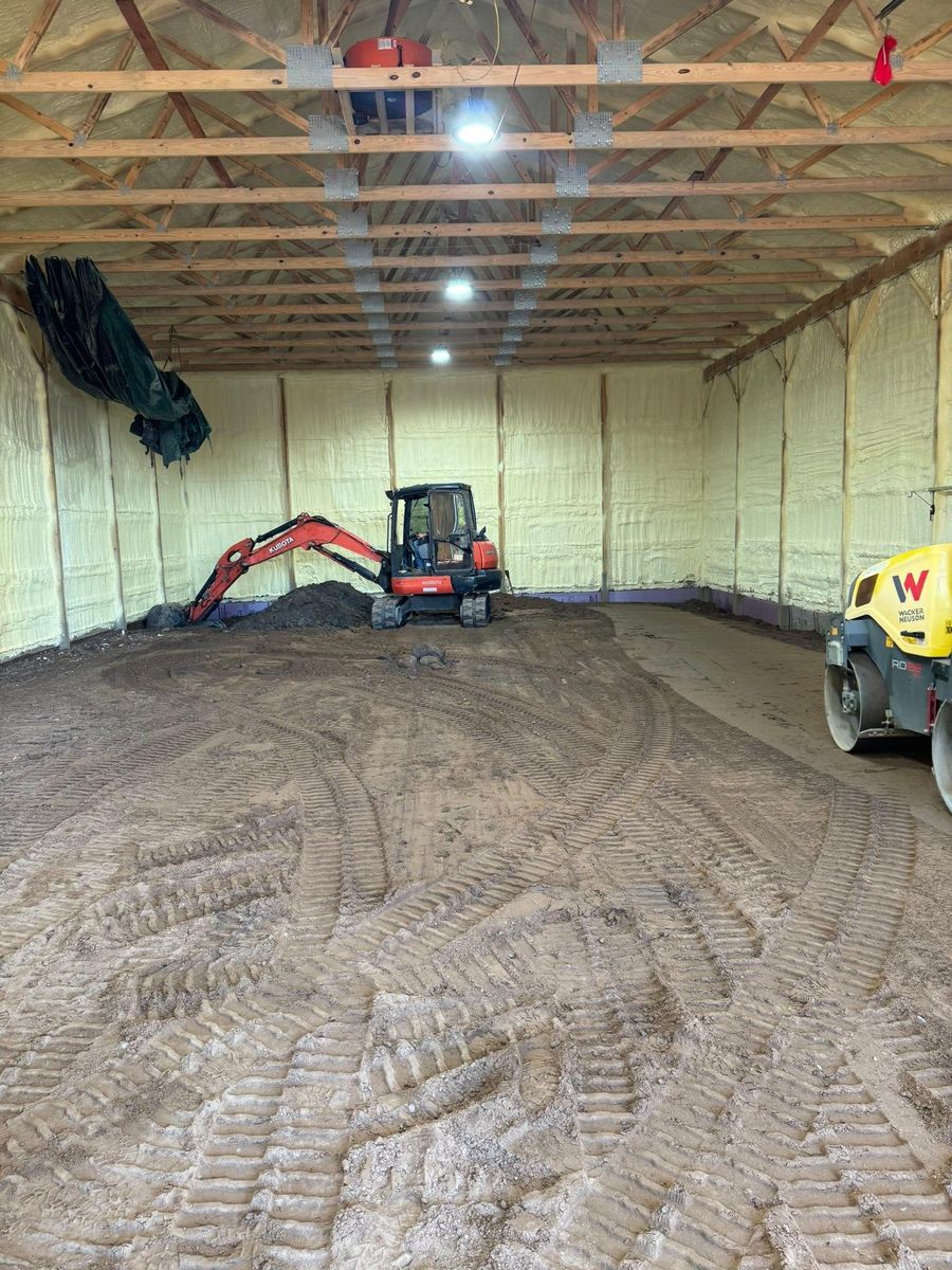 Grading for CS Property Maintenance in Middlebury, CT