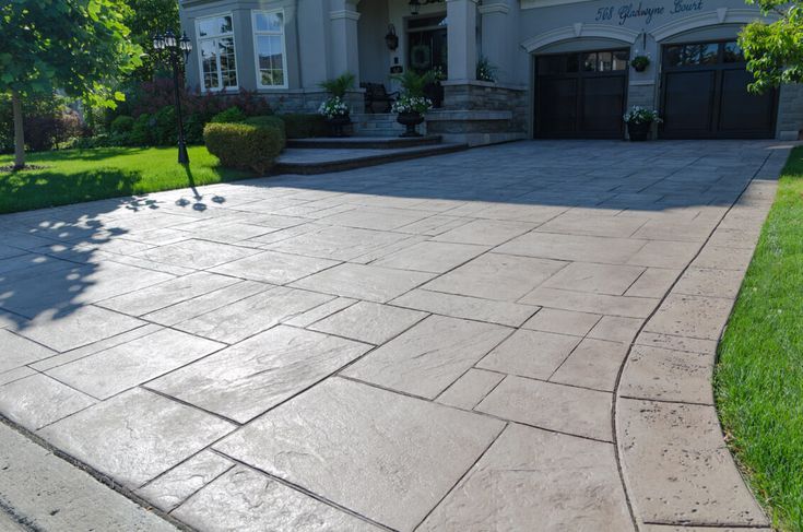 Stamped Concrete Installation for Dean Handyman and Construction Services LLC in , 