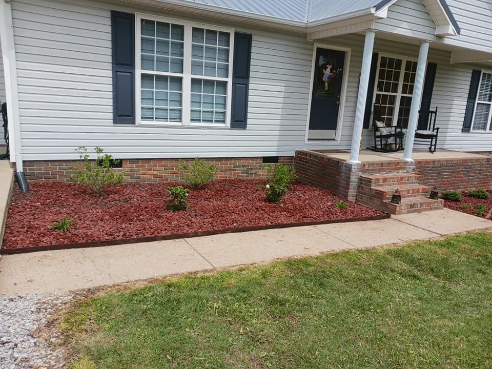 Mulch/stone installation for CODE 3 Landscaping & Lawn Care in  Leoma,  TN