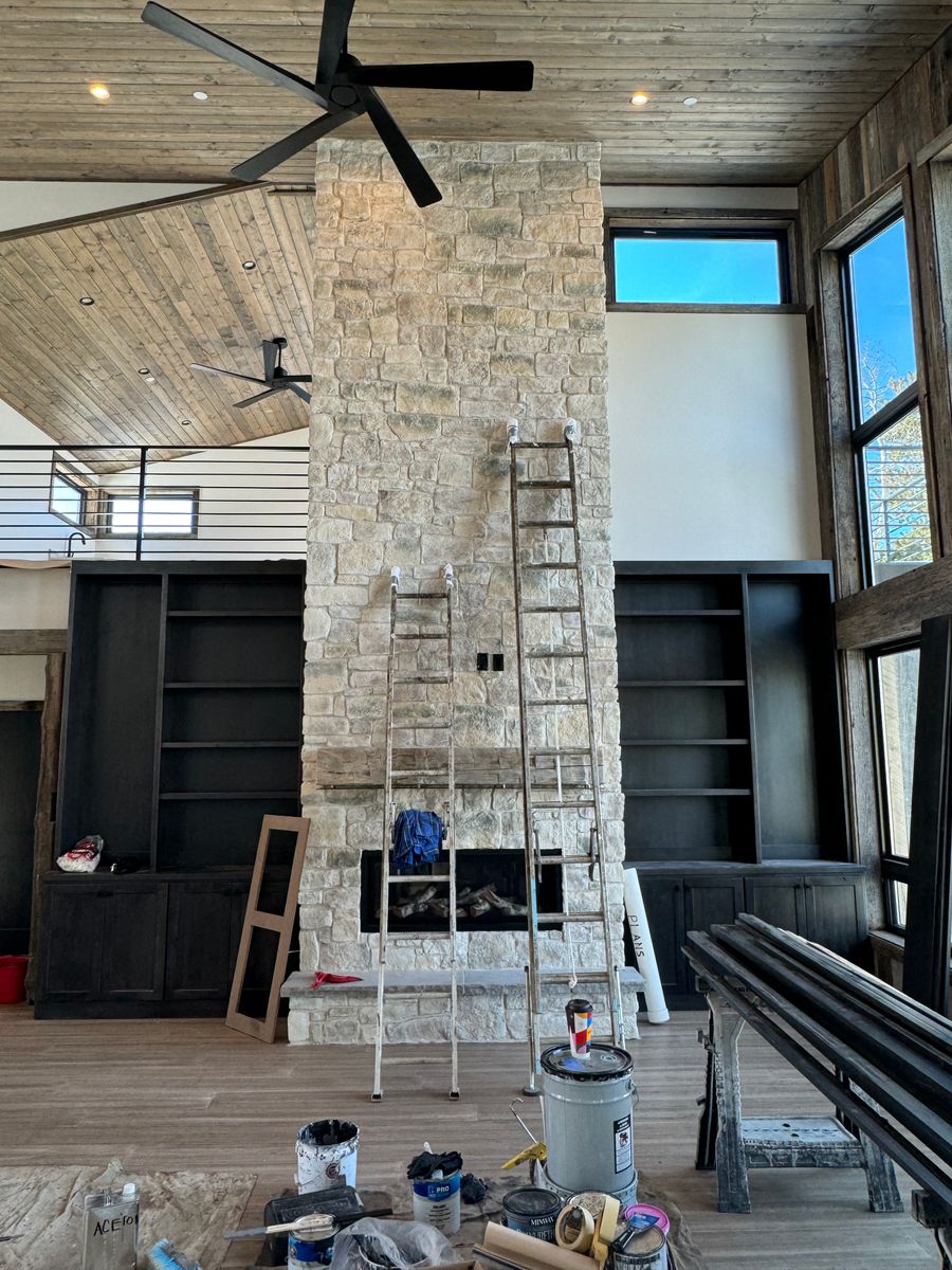 Fireplace Installation for EHJP Masonry in Silverthorne, CO