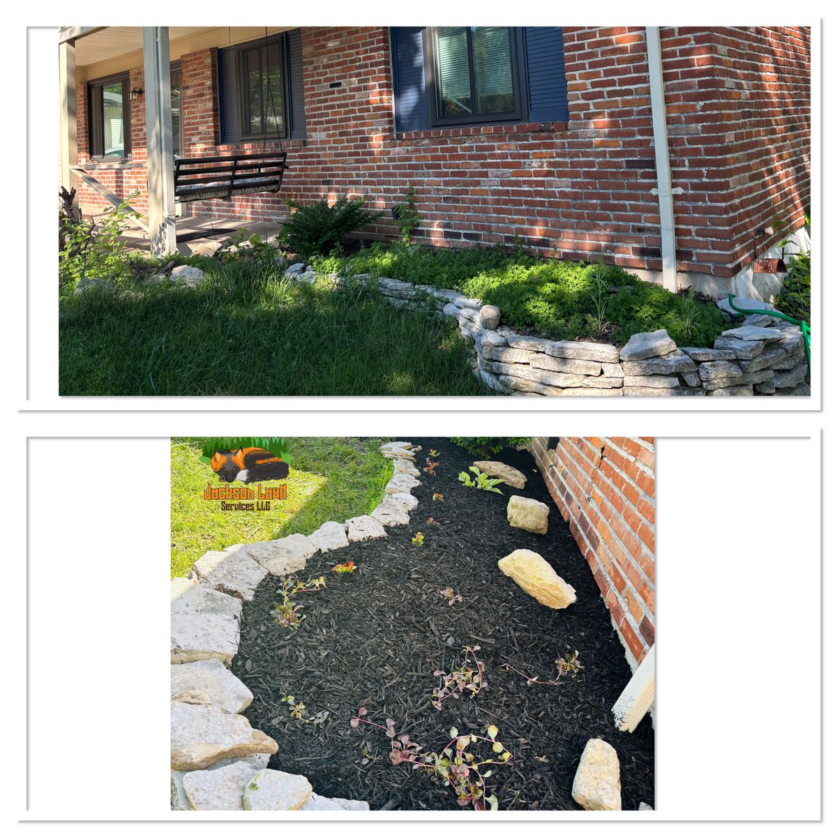 Mulch Installation for Jackson Lawn Services LLC in St Louis, MO