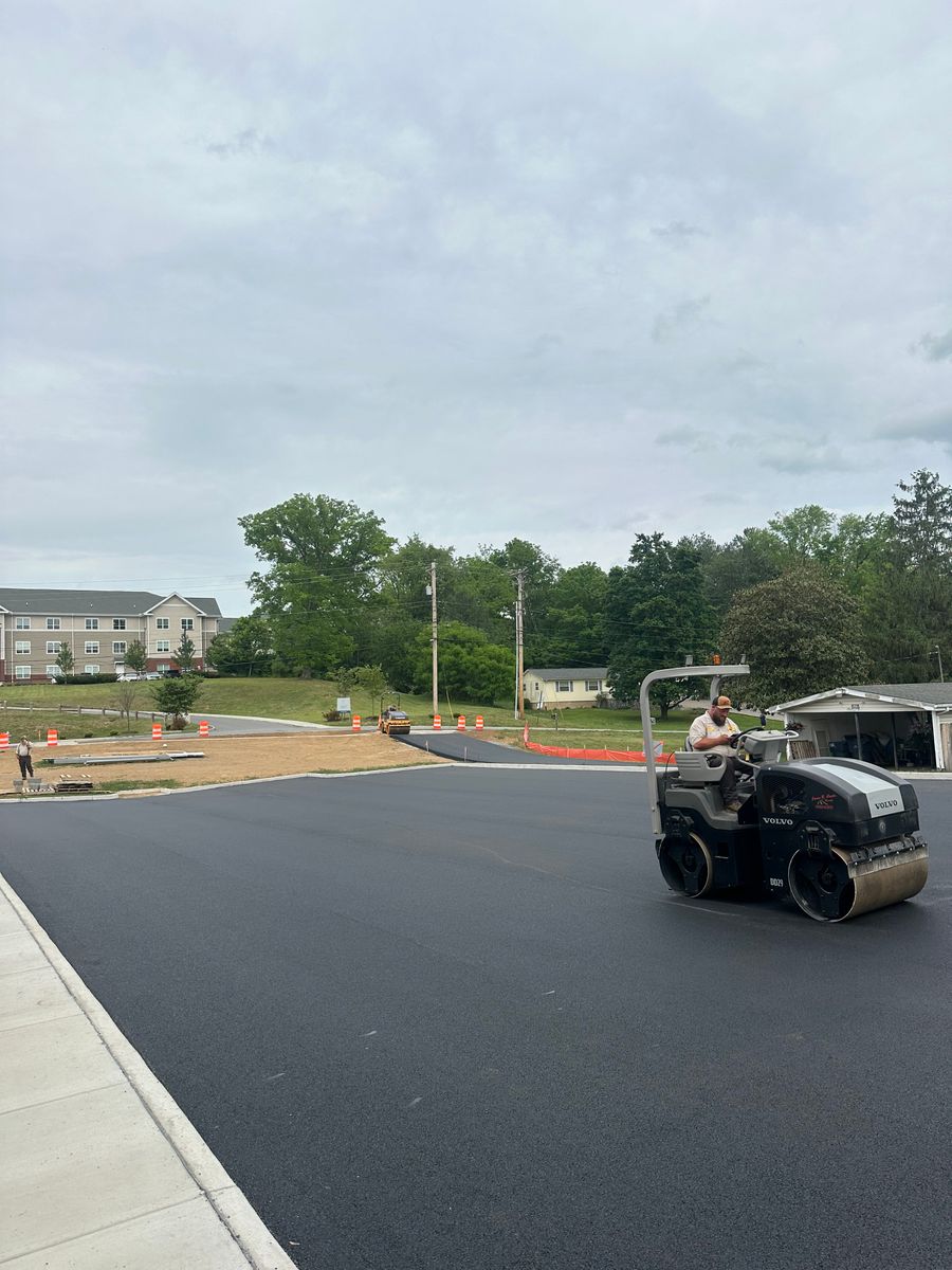 Asphalt Parking Lots for James R Carter Paving in Roanoke, VA