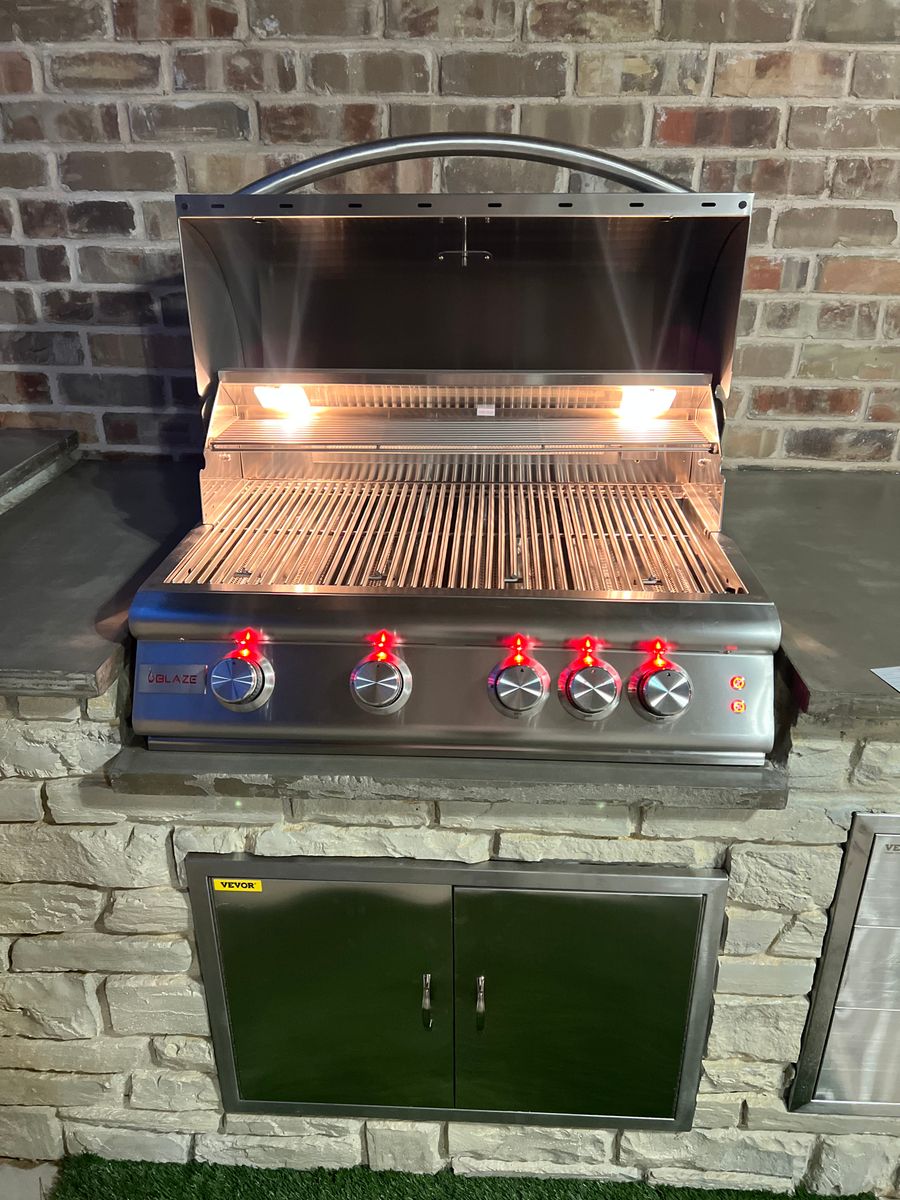 Outdoor Kitchens, Fire, and Water Features for Kings Outdoor in Amarillo, TX