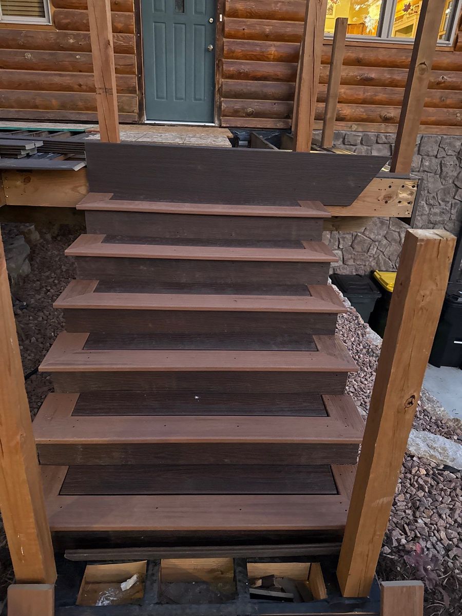 Deck & Patio Installation for Arnett Front Range Construction in Elizabeth, CO