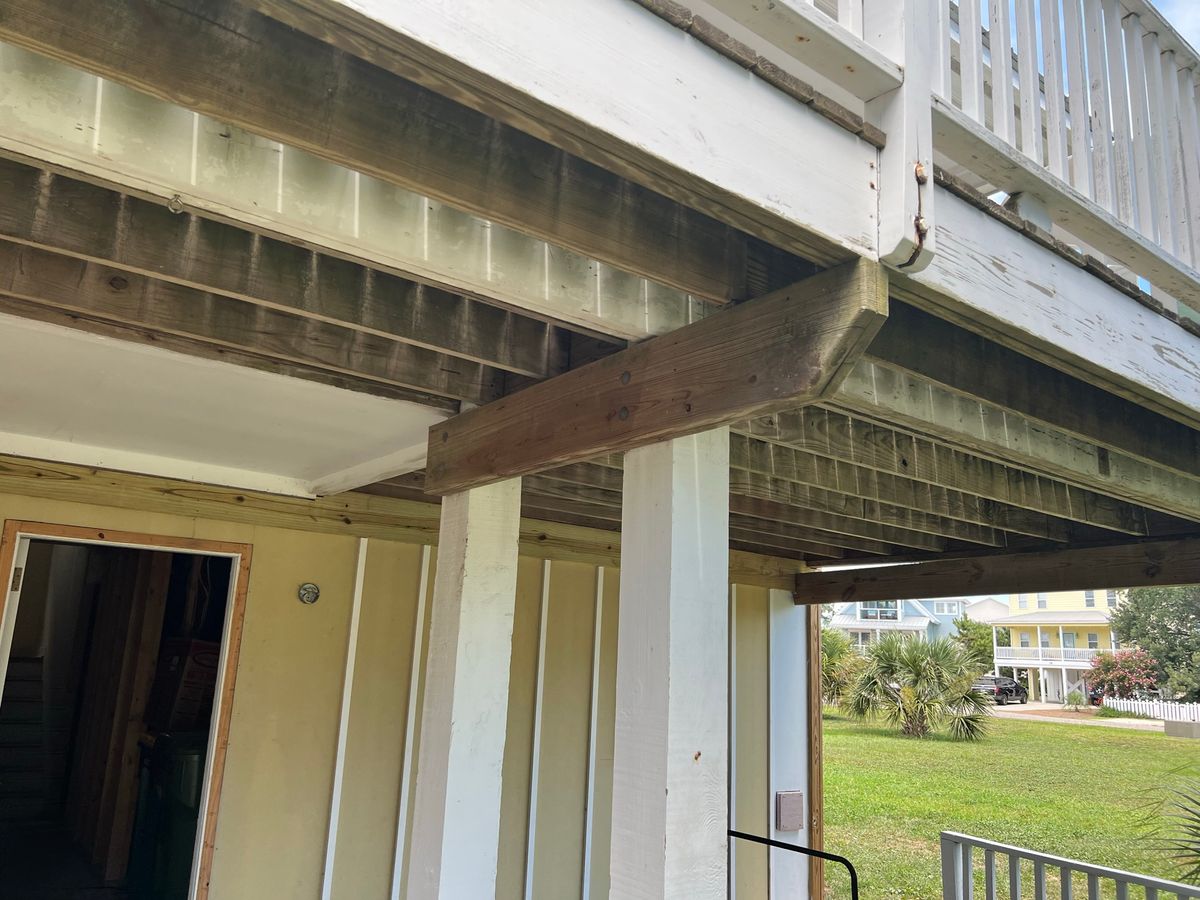 Deck and Patio Construction for MC2 Contracting Solutions in Wilmington, NC