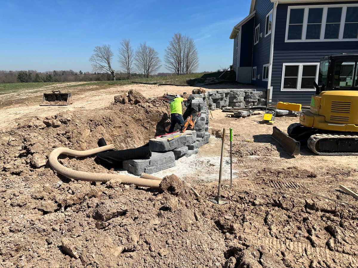Hardscape Design & Construction for Greenscape Lawns in Montague, MI