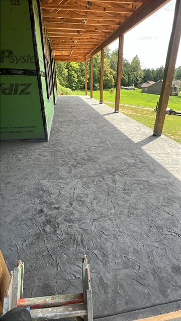 Concrete Slab Construction for A&J Concrete Service in Knoxville, TN