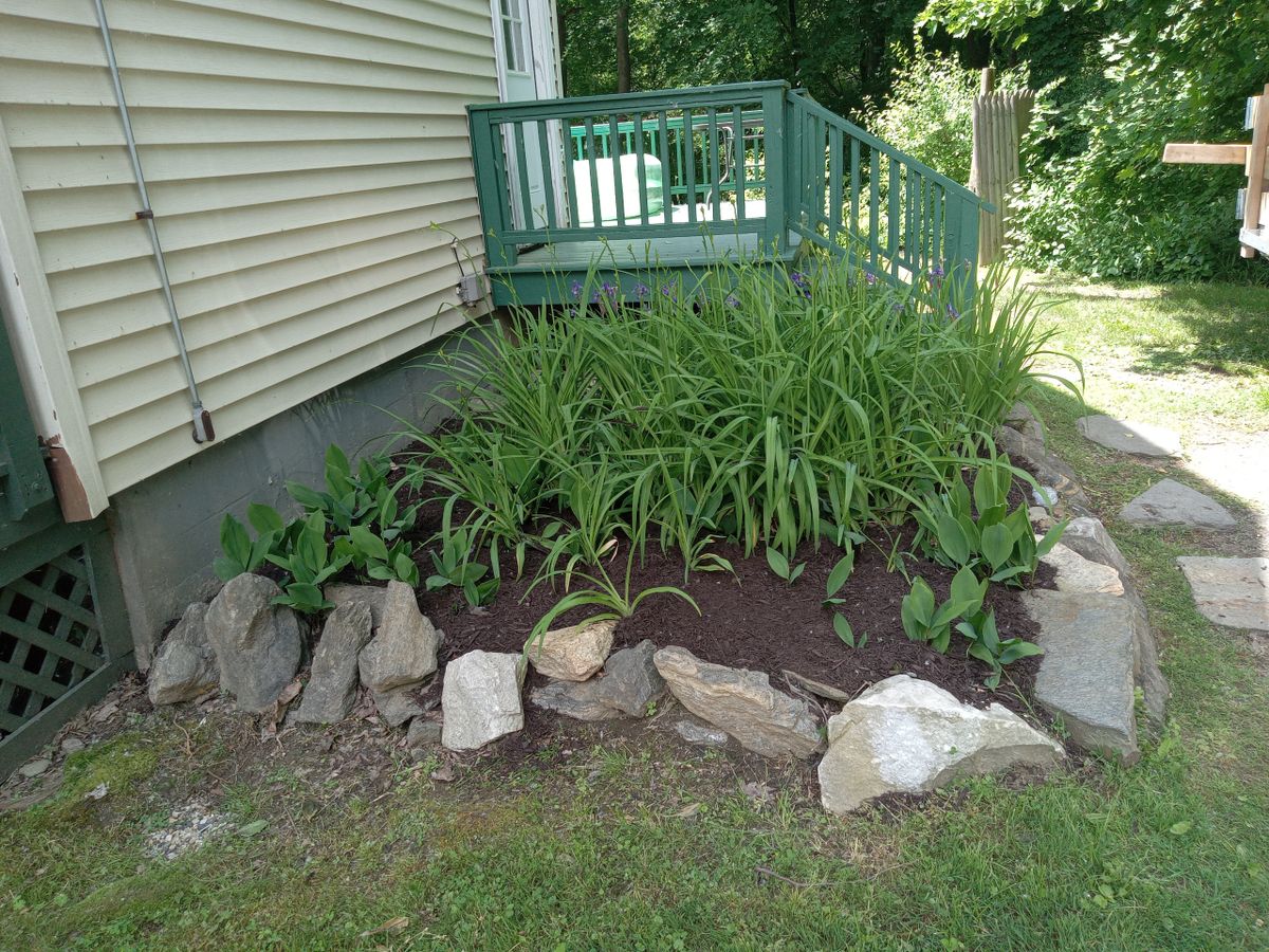 Mulch Installation. for K Brown's Property Maintenance in Pittsfield, MA