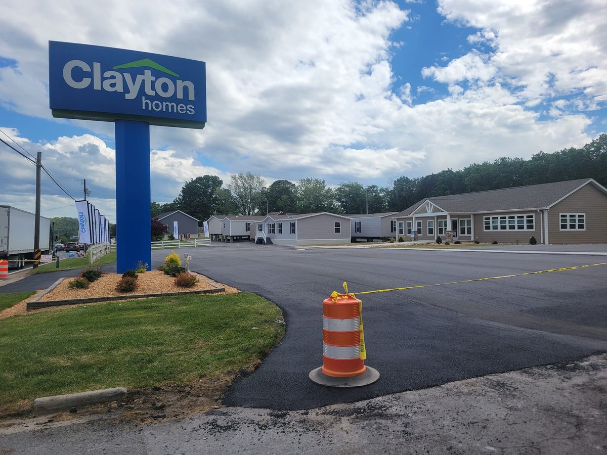 Asphalt Parking Lot Construction for CJ's Paving and Sealcoating in Lynchburg, VA