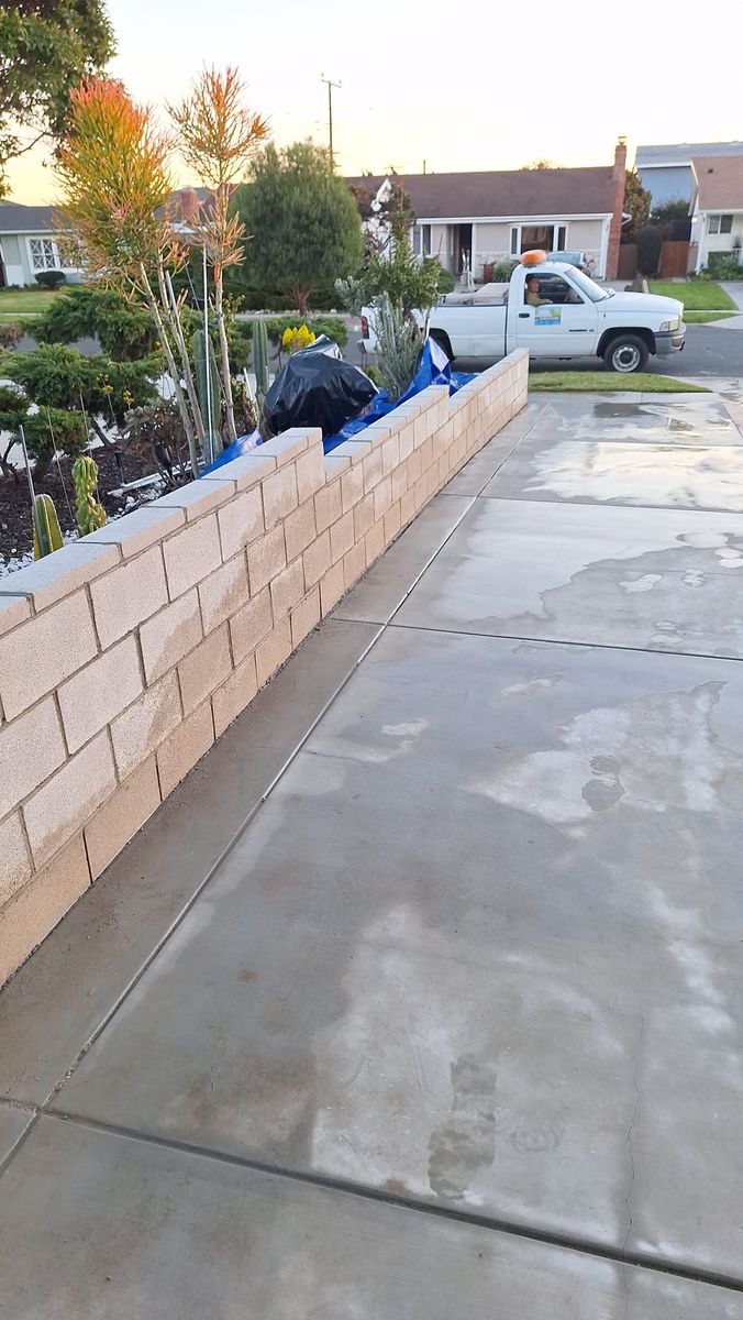 Retaining Wall Construction for Complete Concrete in Torrance, CA