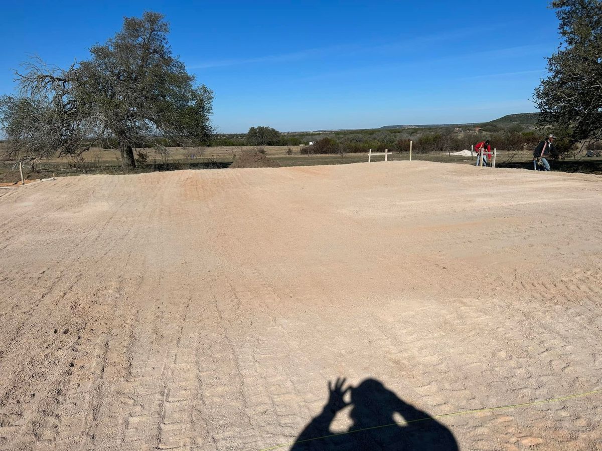 Dirt work and excavation- culverts, house pads, roads, etc. for CrossCut in Kempner, TX