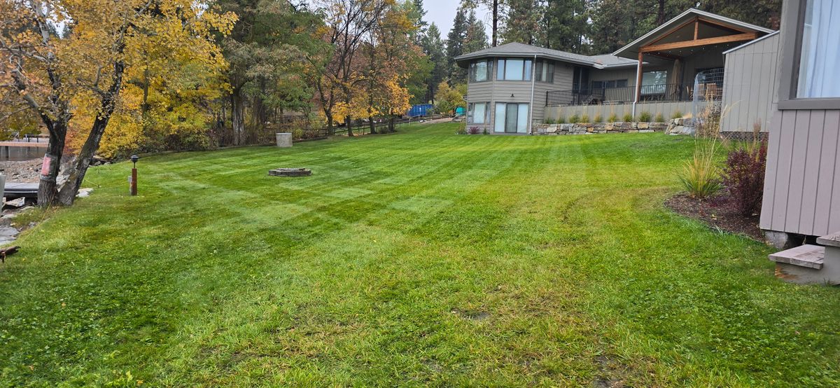 Landscape Installation for Blue Ridge Landscape in Polson, MT