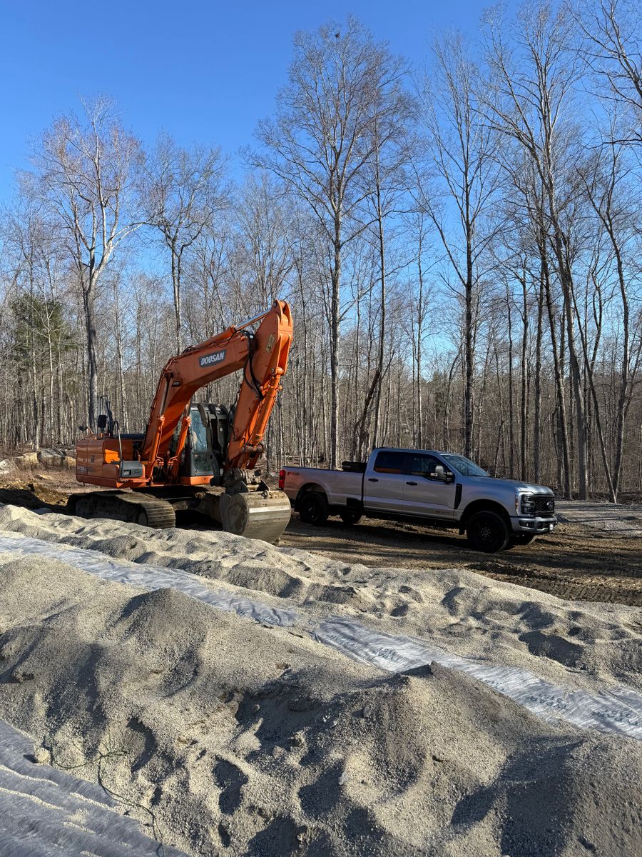 Sitework for Triple C’s Excavation in Ashford, CT